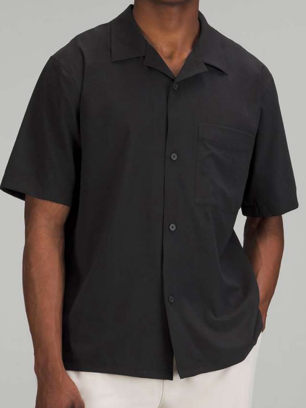 Lululemon Airing Easy Camp Collar Shirt
Black size large